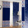 Printed Velvet Persian Eyelet Curtain – Calligraphy Poem
