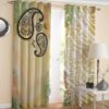 Printed Velvet Persian Eyelet Curtain – Hazan Calligraphy