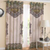 Printed Velvet Eyelet Curtain – Irane Bastan