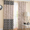 Printed Velvet Persian Eyelet Curtain – Farsi Poems