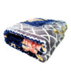 Golbaft Persian Double Bed Blanket Model Blue Sky