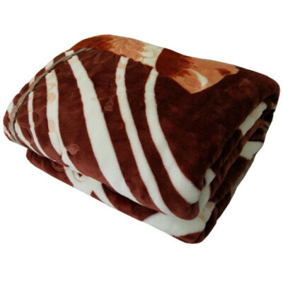 Golbaft Iranian Double Bed Blanket Browni