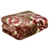 Golbaft Double Bed Blanket Size 220×240 cm Light Brown