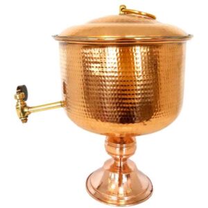 Iranian Handmade Hammered Copper Water Tank 01