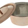 Persian Copper Stock Pot - Traditional Hammered Cooking Style