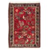 Authentic Persian Prayer Rug Hand-Knotted & Luxurious Sajada Flowers