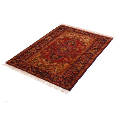 Persian Carpet Hand-Knotted with Medallion Design model Varna