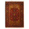 Persian Carpet Hand-Knotted with Medallion Design model Varna
