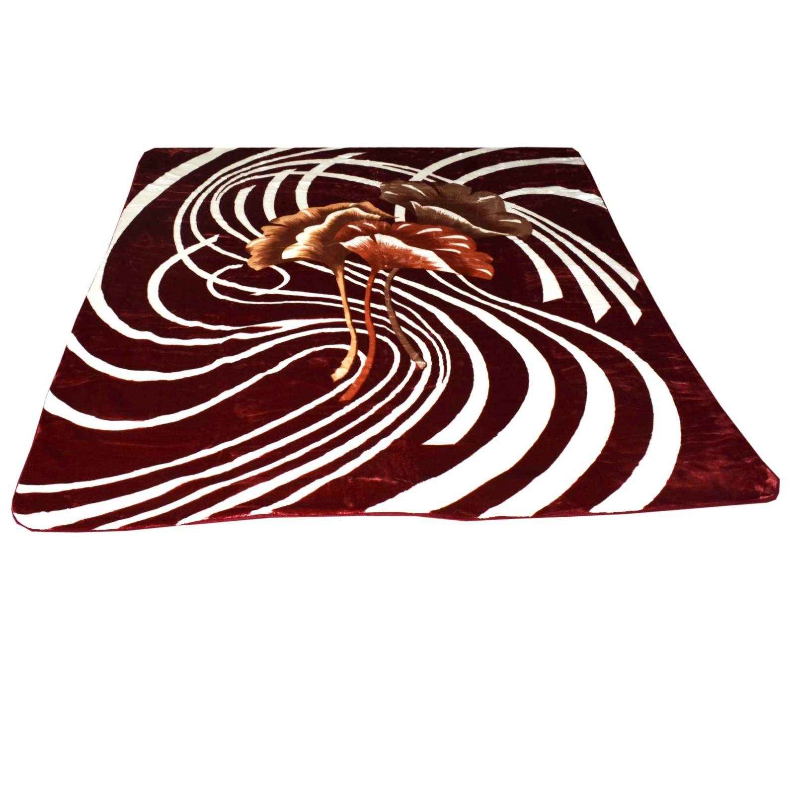 Golbaft Double Bed Blanket 220×240 cm Magenta