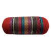Traditional Persian Cylindrical Bolster Pillow with Velvet Fabric I-Bred