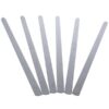 Set of Six Steel Skewers (50 cm) for for Kabab Koobideh, Adana, Kofta and Grilling