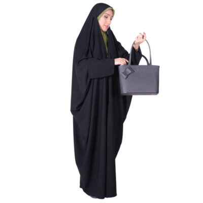 Islamic Arabic Black Chador Abaya Hejab with Sleeves for Women and Praying – Lebanon TChador