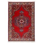 Authentic Persian Prayer Rug Hand-Knotted & Luxurious Sajada Negar