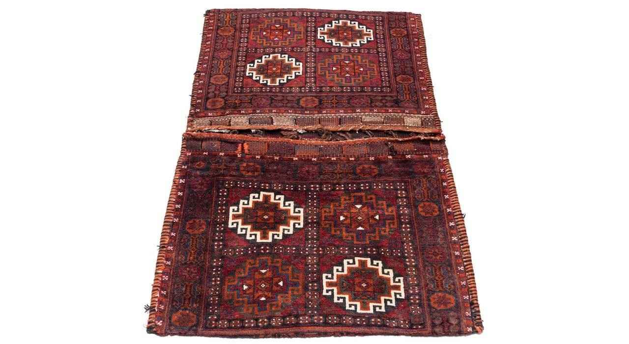 Vintage Persian Saddle Bag – Handwoven & Second-Hand Tōbrag 102270