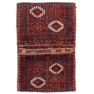 Vintage Persian Saddle Bag – Handwoven & Second-Hand Tōbrag 102270