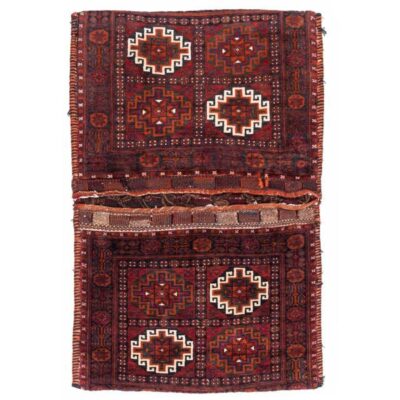 Vintage Persian Saddle Bag – Handwoven & Second-Hand Tōbrag 102270