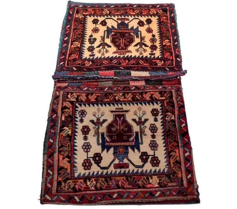 Vintage Persian Saddle Bag – Handwoven & Second-Hand Tōbrag 102265