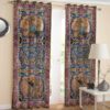 Printed Velvet Persian Eyelet Curtain – Scholars