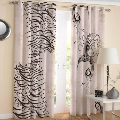 Printed Velvet Persian Eyelet Curtain – Poems and Woodpecker