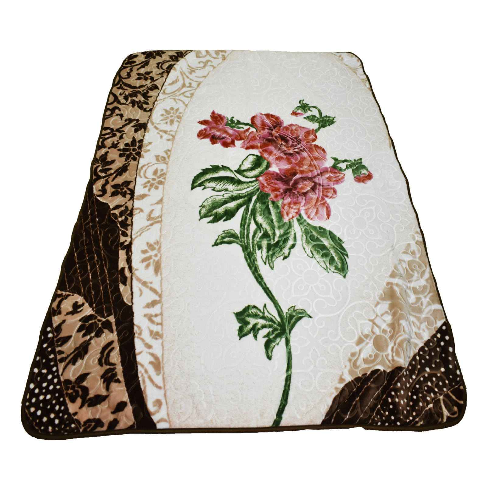 Golbaft Persian Single Bed Blanket Model Cherry