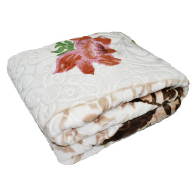 Golbaft Persian Single Bed Blanket Model Cherry