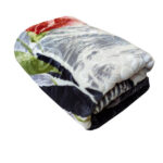 Golbaft Persian Single Bed Blanket Model Gray