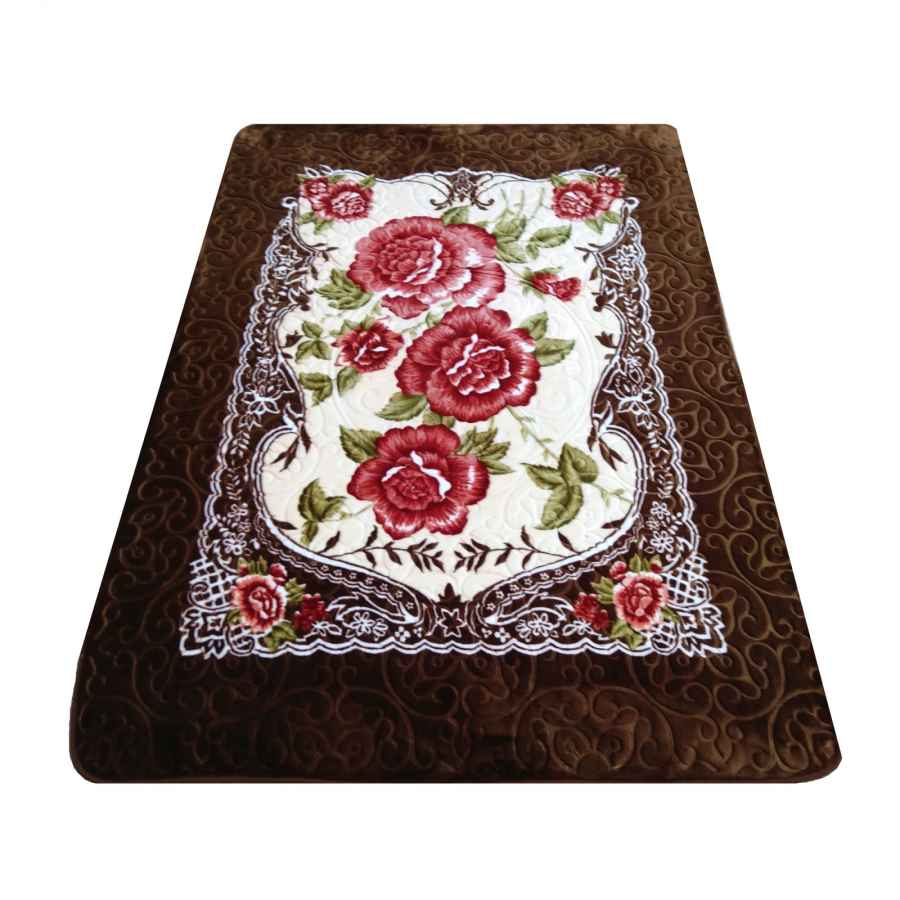 Golbaft Persian Single Bed Blanket Model Rose