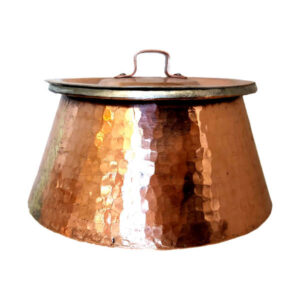 Persian Handmade Copper Stock Pot Model Ahmadi