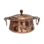 Persian Copper Stock Pot – Traditional Hammered Cooking Pot Model Almasi