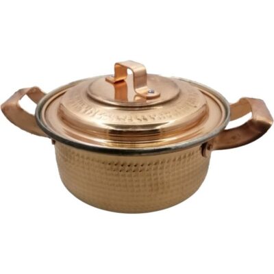 Persian Copper Stock Pot – Traditional Hammered Cooking Style Bahar