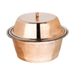 Persian Copper Stock Pot - Traditional Hammered Cooking Style Zanjani
