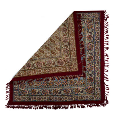 Persian Tablecloth: Isfahan’s Traditional Kalamkari Block Print Atriyan I