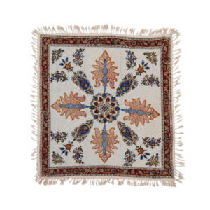 Persian Kalamkari Tablecloth Model Flower Crown