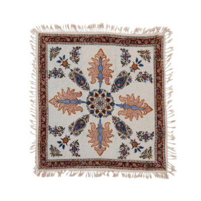 Persian Tablecloth: Isfahan’s Traditional Kalamkari Block Print Flower