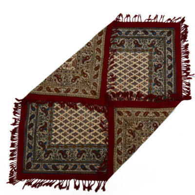 Persian Tablecloth: Isfahan’s Traditional Kalamkari Block Print Golha