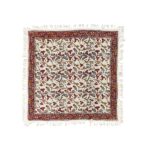 Persian Tablecloth: Isfahan's Traditional Kalamkari Block Print Flowers