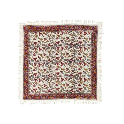 Persian Tablecloth: Isfahan’s Traditional Kalamkari Block Print Flowers