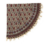 Persian Tablecloth: Isfahan's Traditional Kalamkari Block Print Mahsan