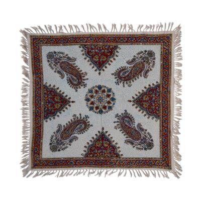 Persian Tablecloth: Isfahan’s Traditional Kalamkari Block Print Paisley