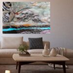 Persian Wooden Poster Print - Tokan Wall Art