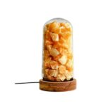 Persian Salt Chunks Lamp - Modern Cylindrical Design