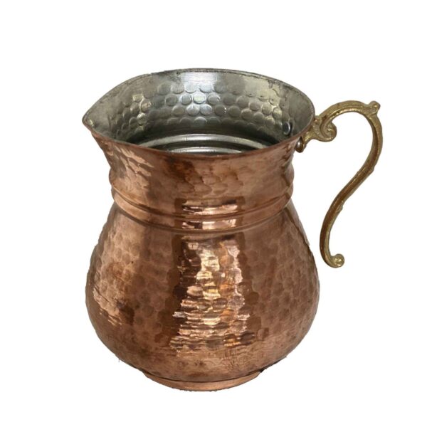 Persian Set of 8 Pitcher and Cup Copper Cup Model Moon