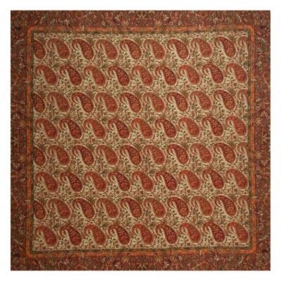 Termeh Tablecloth Luxurious with Persian Paisley Pattern Kajrah