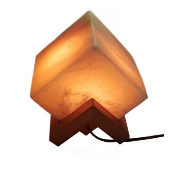 Persian Wooden Salt Lamp Special Design