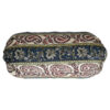 Traditional Persian Cylindrical Bolster Pillow with Elegant Termeh Fabric