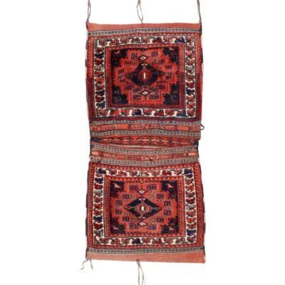 Vintage Persian Saddle Bag – Handwoven & Second-Hand Tōbrag 187408
