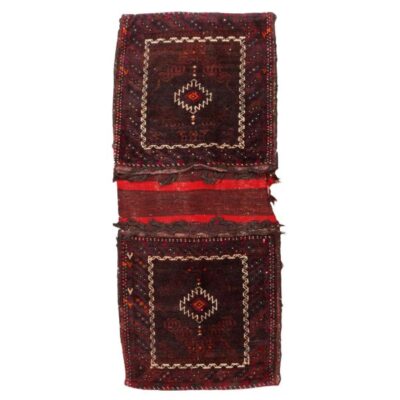 Vintage Persian Saddle Bag – Handwoven & Second-Hand Tōbrag 187409