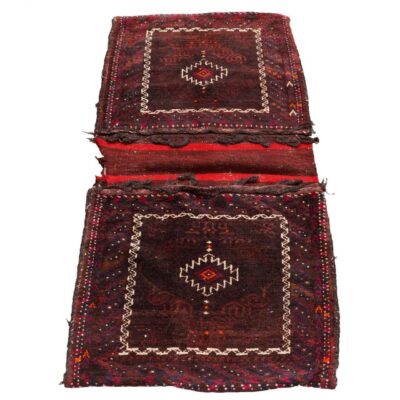 Vintage Persian Saddle Bag – Handwoven & Second-Hand Tōbrag 187409
