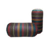 Set of 2 Traditional Persian Cylindrical Bolster Pillow with Elegant Jajim Fabric Stripped