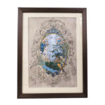 Original Persian Miniature Art Painting: Watercolor - The World of Love by Niloofar Hosseinpour